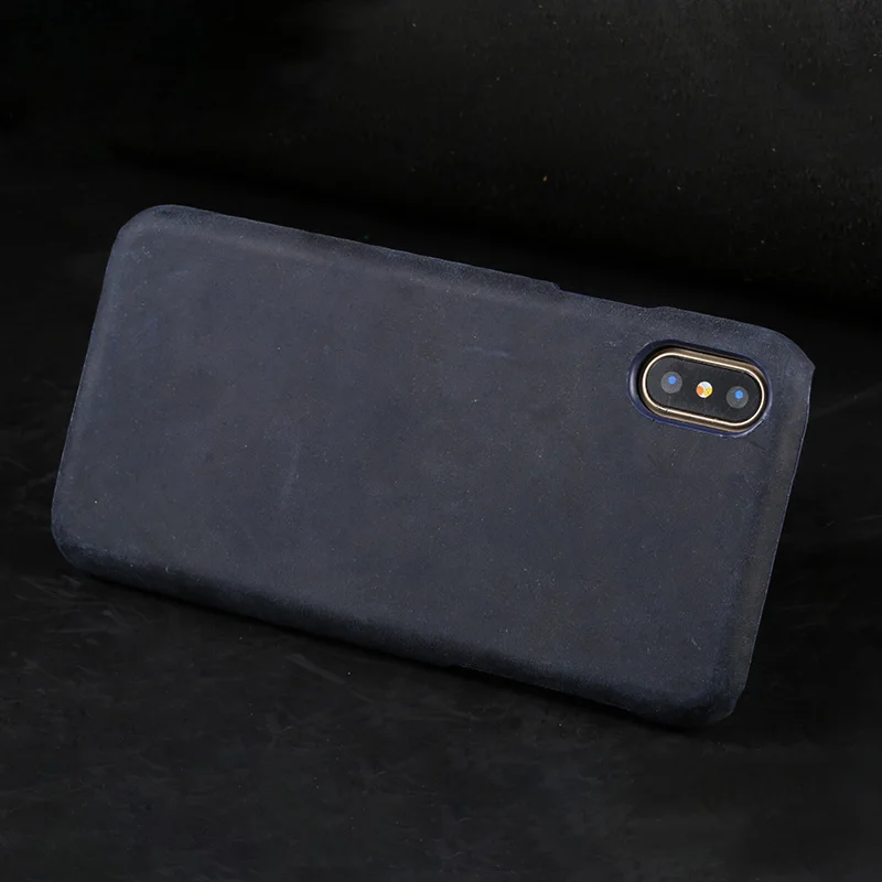 Blue Кожаный чехол для Xio mi Red mi Note 8 7 Pro 7A 8 Note 8T Ретро Чехол для mi 9 9T Pro SE 8 Lite A3 A2 Note 10 Pro - Цвет: Blue