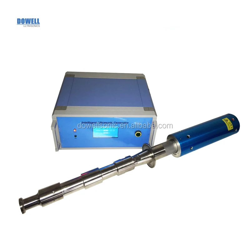 

High-power ultrasonic milk homogenizer degassing