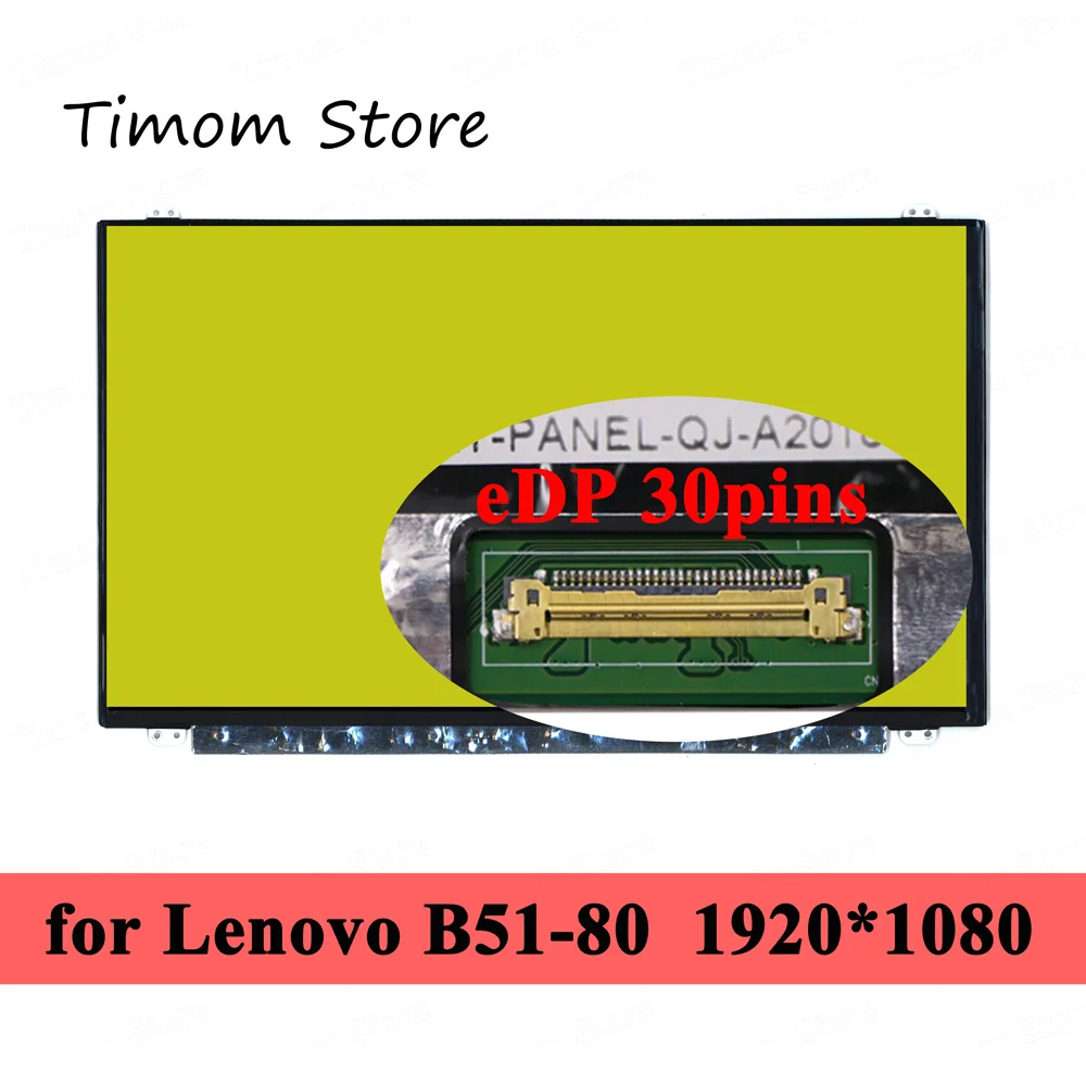 Для ноутбука LENOVO B51 80 80LM 15 6 тонкий 30pin TN ЖК дисплей HD N156BGE EA2 B156XTN04.6 NT156WHM N22 FHD