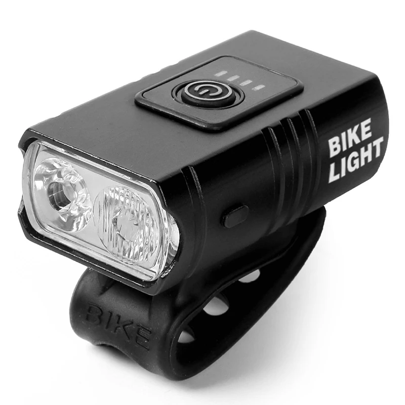 

Bike Light Rainproof USB Rechargeable LED 2000mAh MTB Front Lamp Headlight Aluminum Ultralight Flashlight Lamp