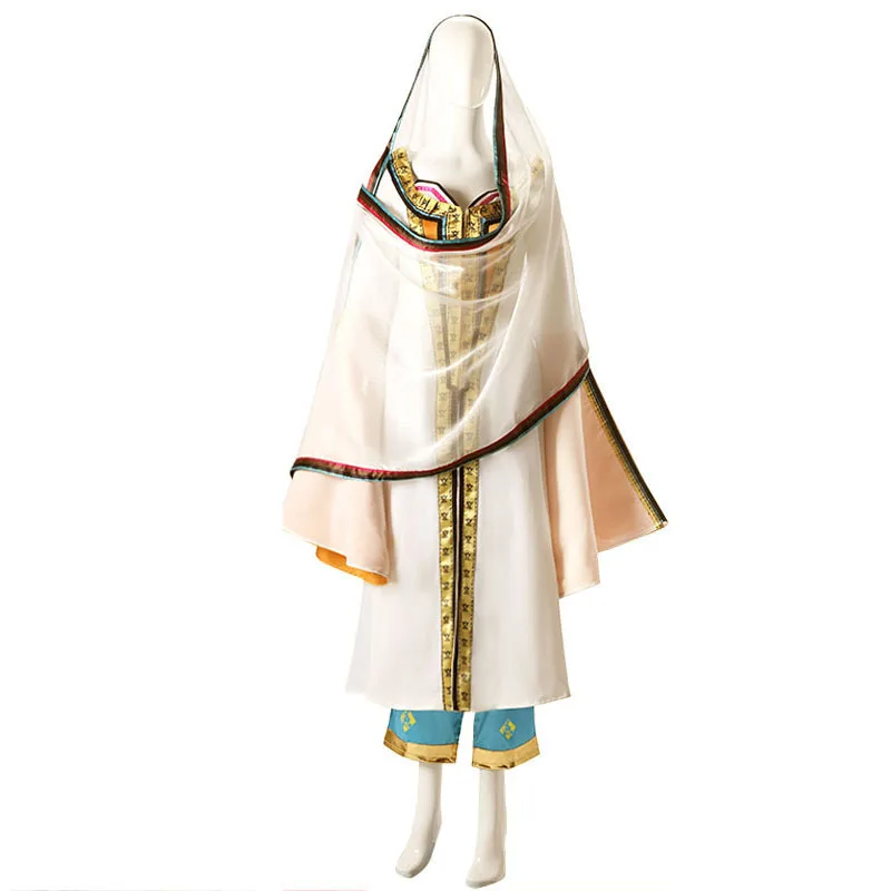 Женский карнавальный костюм жасмин нарядное Аравийское платье на Хэллоуин