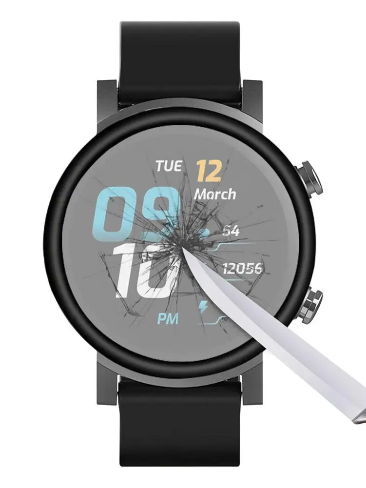 Защитный чехол для смарт-часов закаленное стекло премиум-класса Ticwatch E3