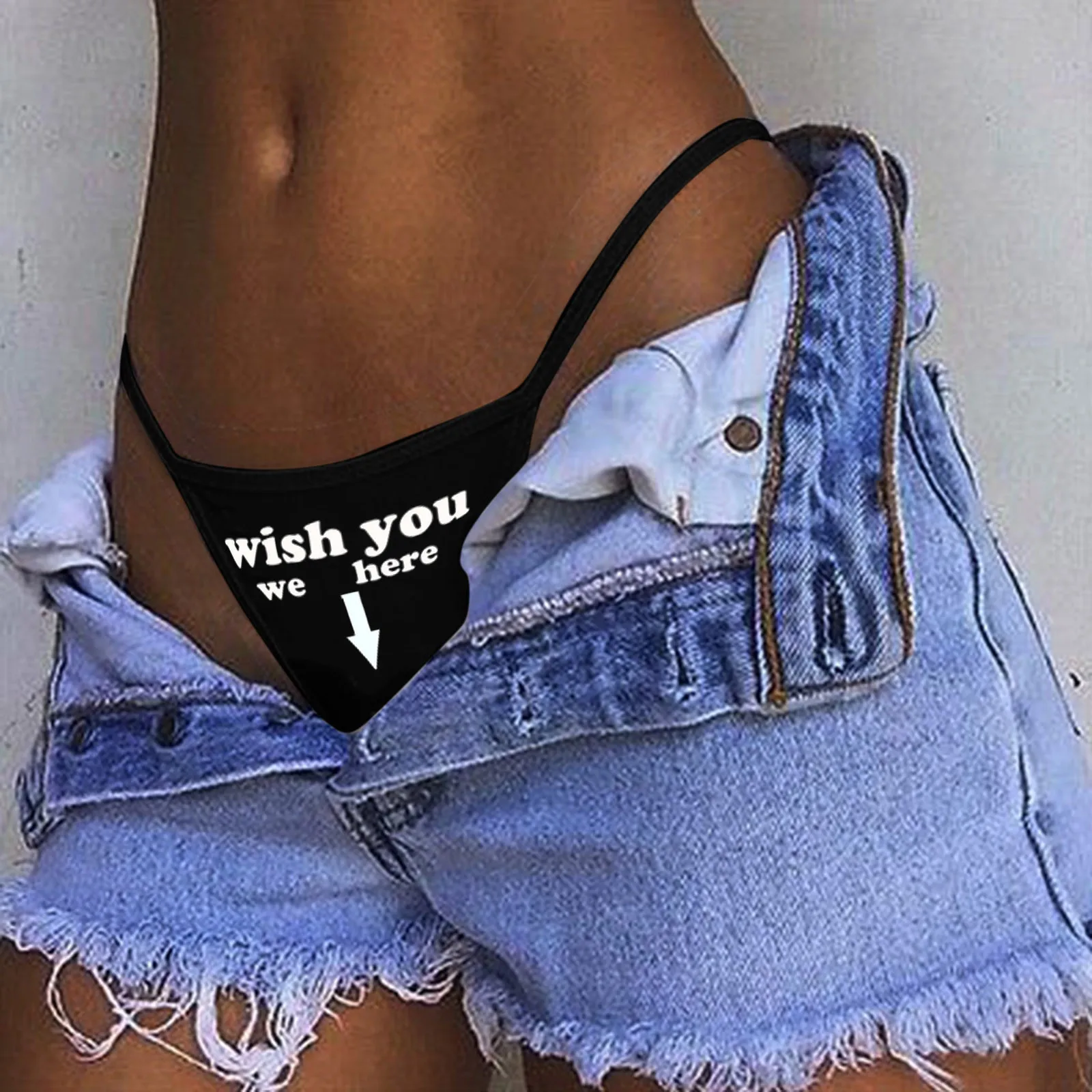 Стринги женские сексуальные трусики хлопок цвет в ассортименте M L XL XXL 1