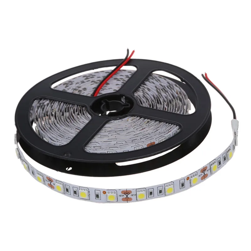

Рождественская световая лента s 300 5050 SMD светодиодная полоса световая цепь 5 м 12 В постоянного тока белый