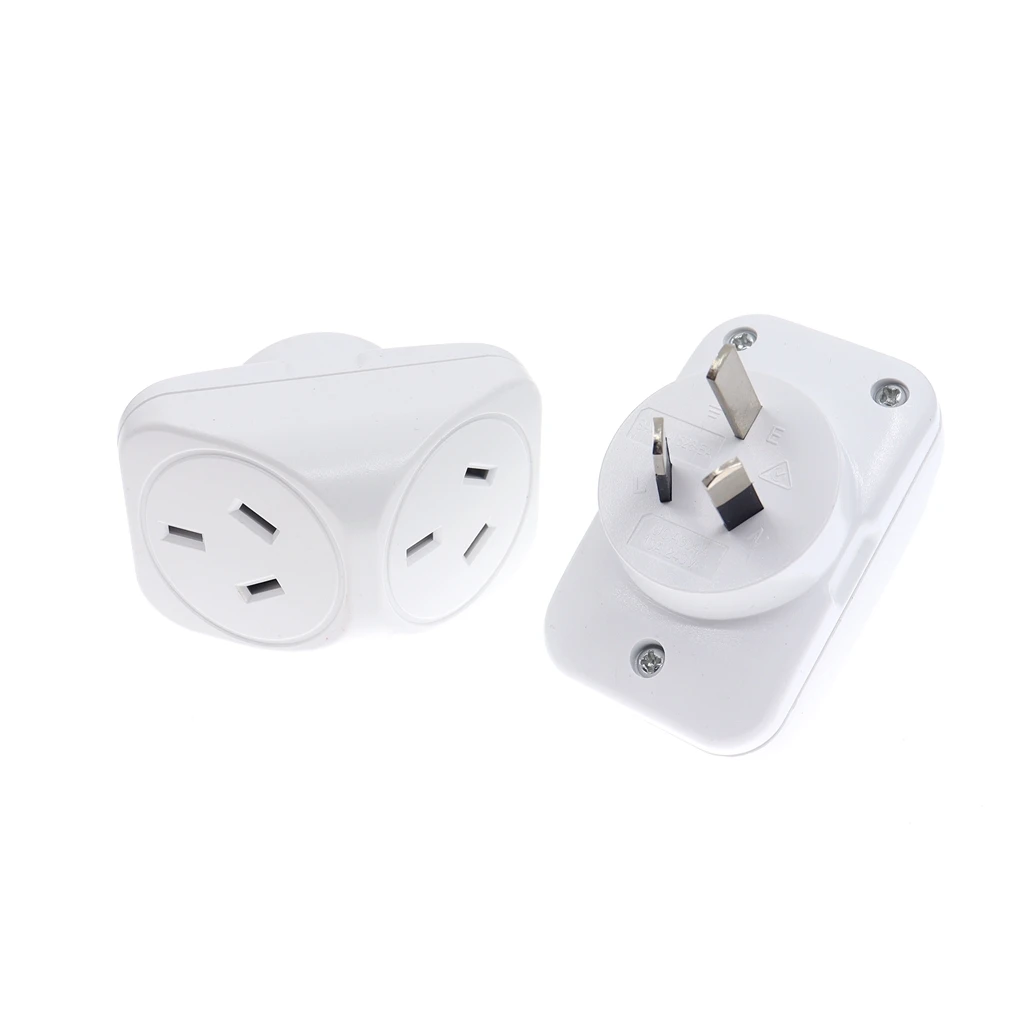 Австралийская настенная розетка с удлинителем 1 на 2 каналами стандартная