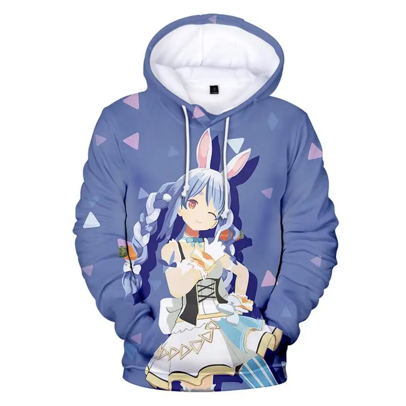 

Новинка 2021 года, креативное аниме Usada Beijing Ora для женщин/мужчин, 3D худи, осенний костюм Winer, худи, спортивная одежда, Молодежный кавайный пулове...