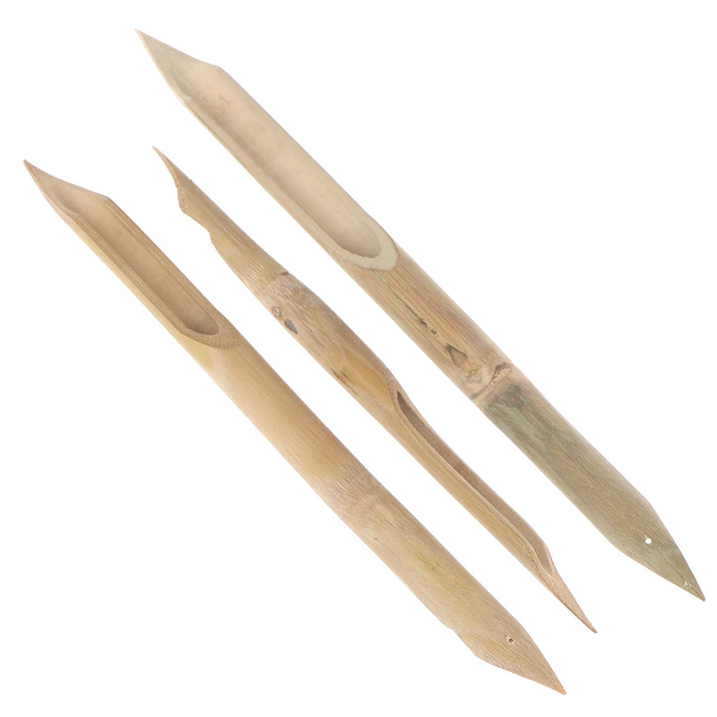 3 шт. бамбуковые дыроколы для работы с глиной | Дом и сад