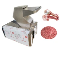 small chicken cow bone crusher machinery with 50kgh capacity animal meat bone crushing grinding machine