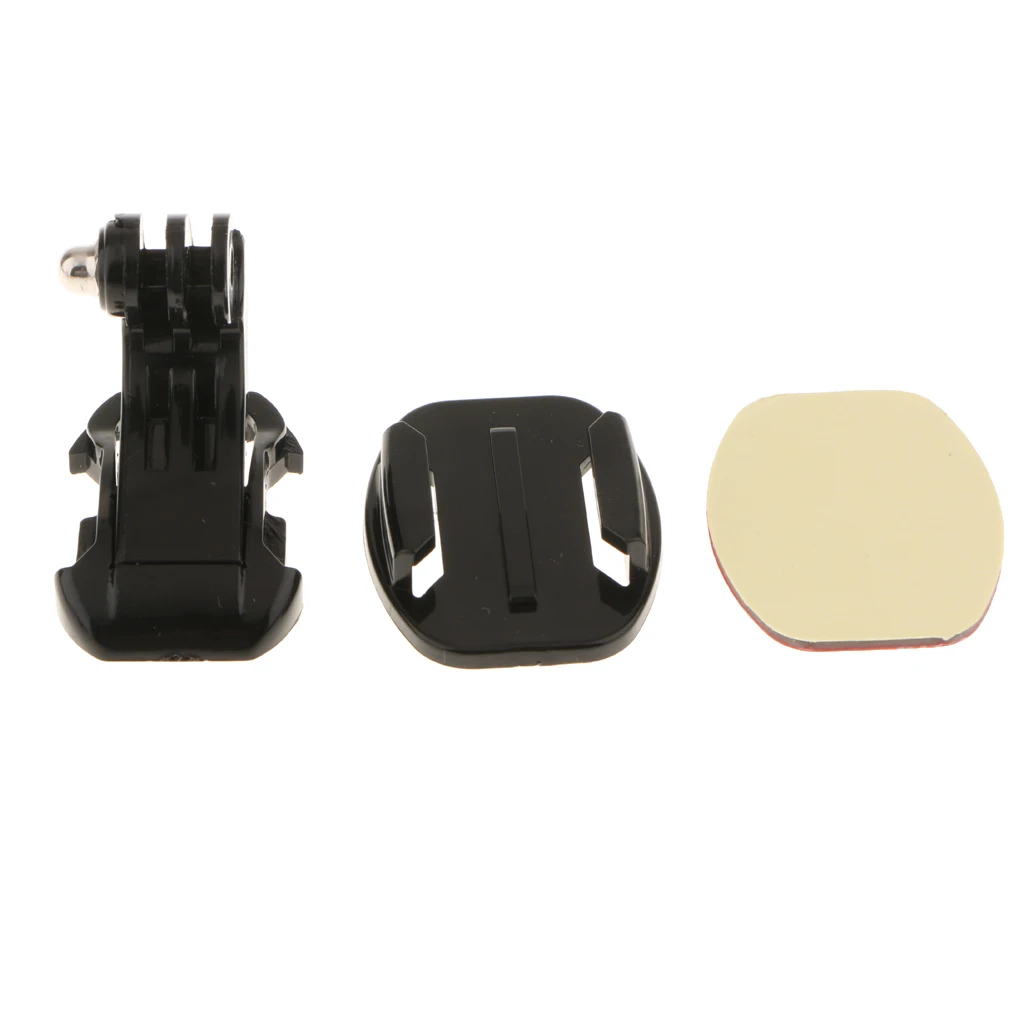 

180 Degree Rotating J-Hook Buckle+ Flat Base Mount for GoPro 4/3/3+/2