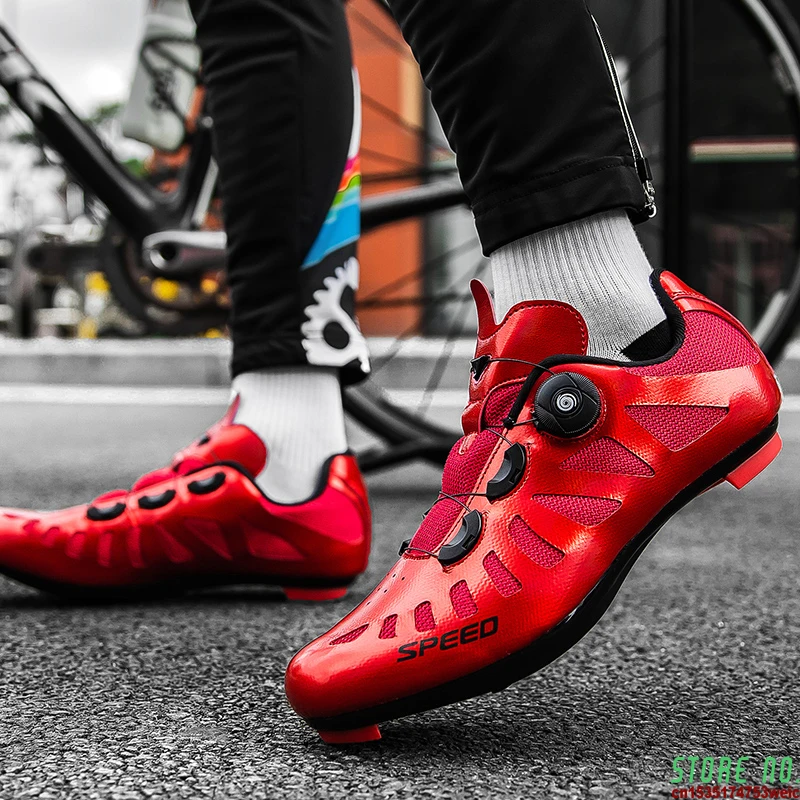 

Bicycle Shoes Men Outdoor Professional Racing Track Road SPD Pedal Bicycle Shoes Women MTB Bike Bicycle Shoes New 2021