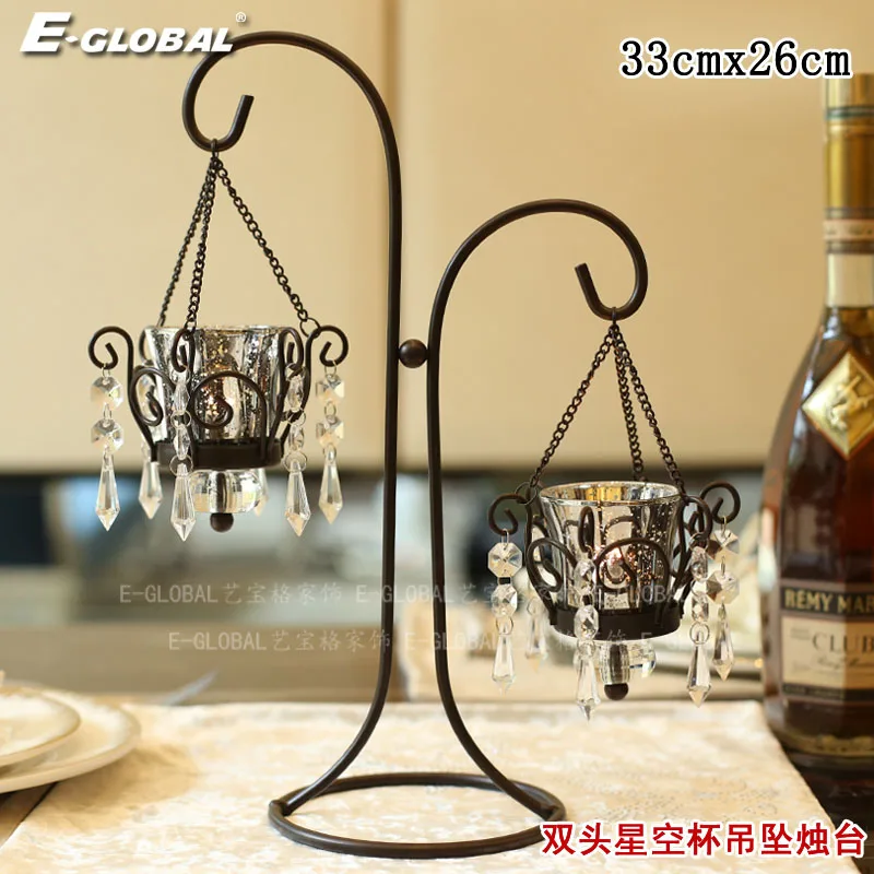 Маленький подсвечник в скандинавском стиле украшение геометрическом простой