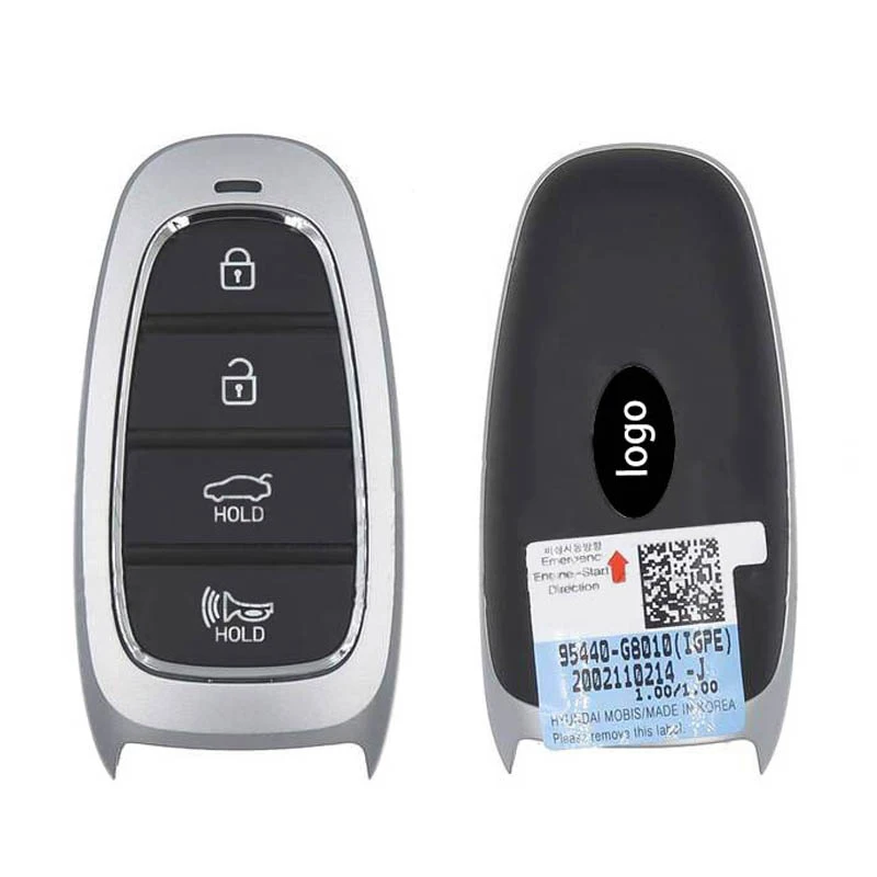

CN020209 Genuine 4 Button Original Hyundai Grandeur Smart Remote Car Key 433MHz FCCID 95440-G8010 95440-G80104X