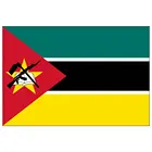 Xuthus Бесплатная доставка 90*150 см 5*3 фута Мозамбикский Национальный флаг полиэстер фотоэлемент