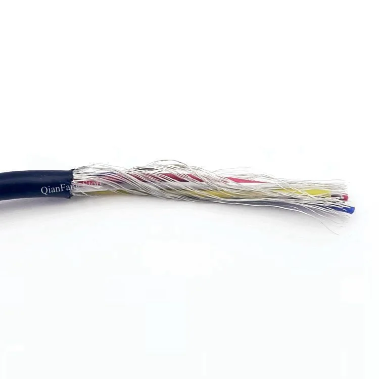1 м 26AWG экранированный провод сигнальный кабель 2 3 4 5 6 7 Core ПВХ изолированный канал