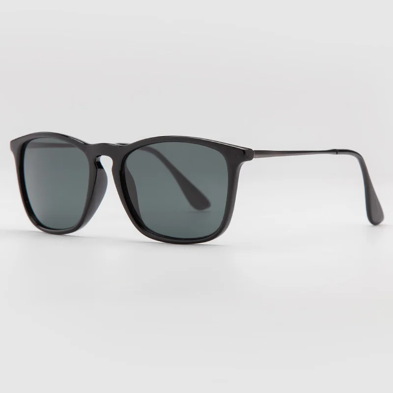 Мужские и женские солнцезащитные очки Chris зеркальные в оправе TR 54 мм с линзами UV400