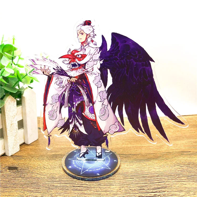 Игра Onmyoji брелок onikiri Ootengu aoandou Momo Ibaraki douji милый забавный мультфильм акриловый ключ chian модные персонализированные ювелирные изделия
