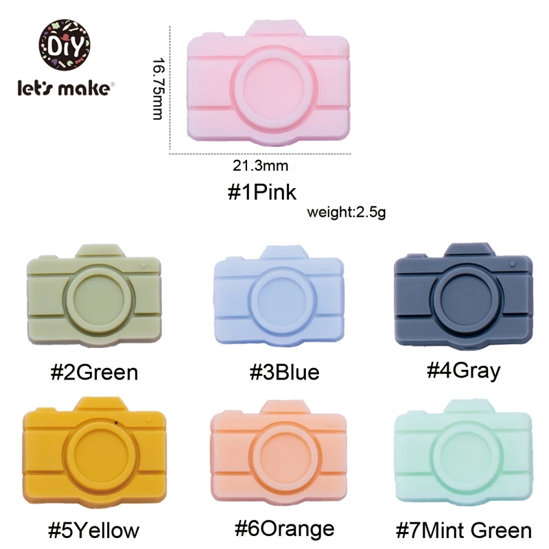 

50 шт., детский силиконовый Прорезыватель для зубов