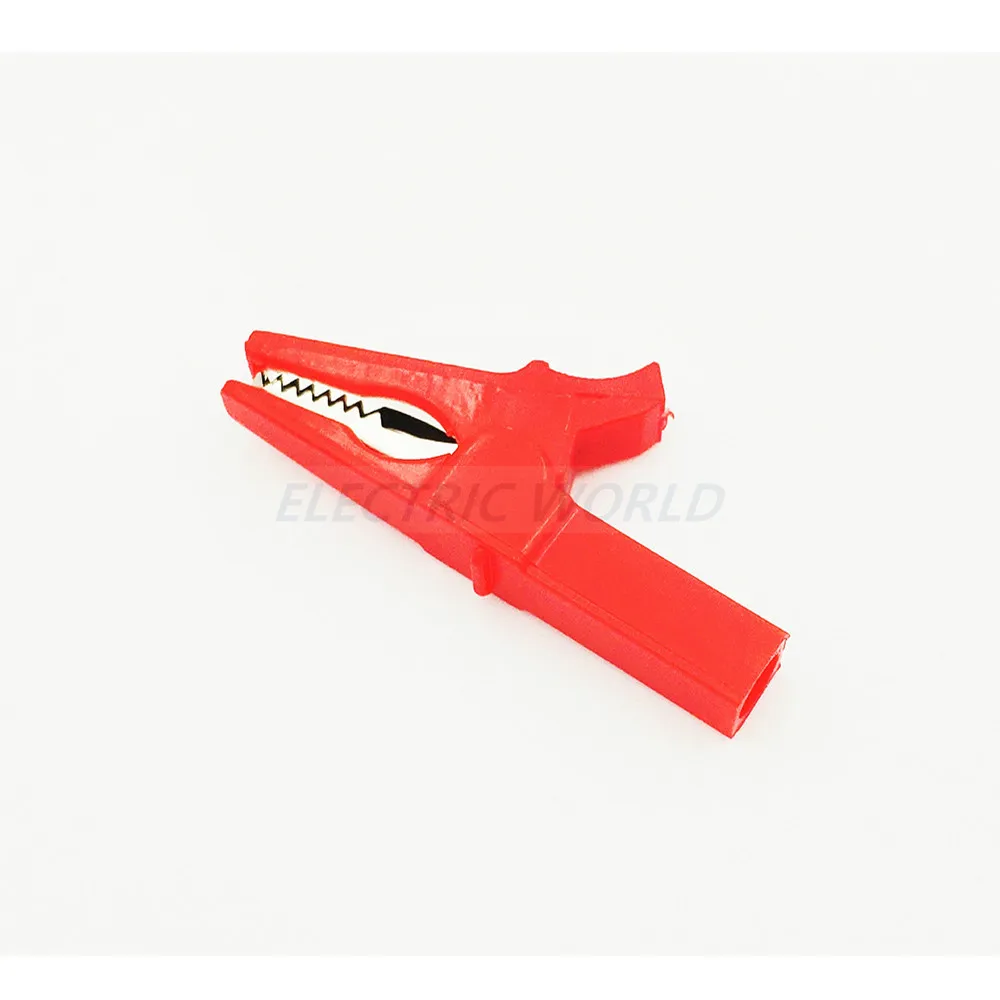 Металлические зажимы типа крокодил изолированный зажим тестовый для всей