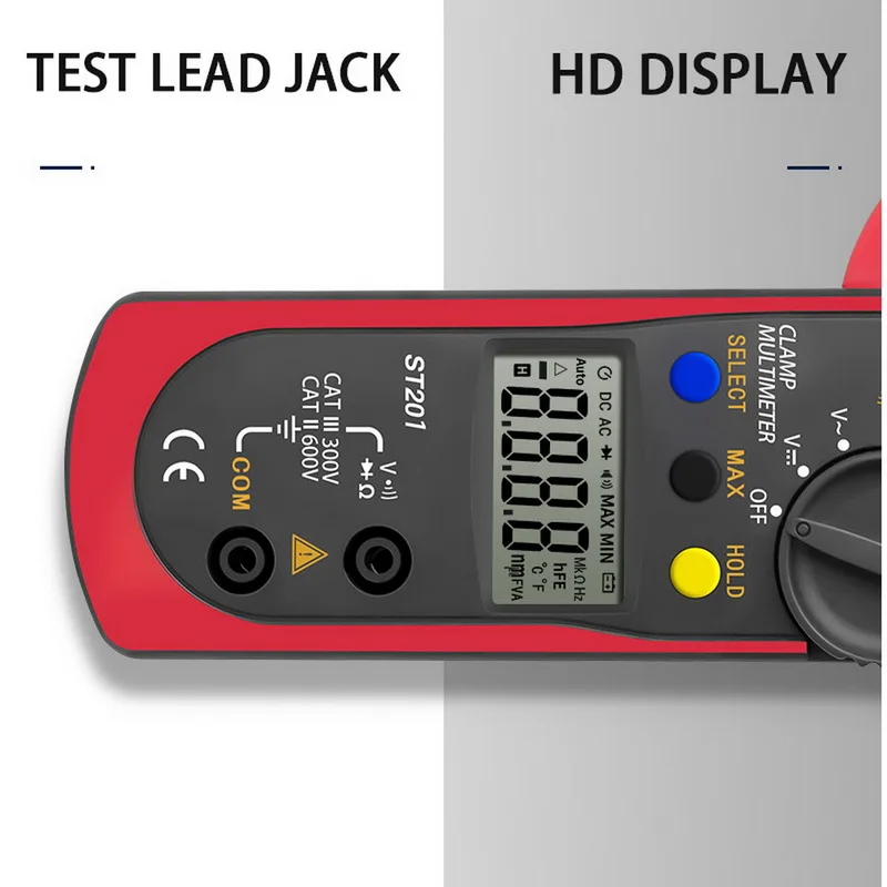 1 шт. ABS цифровой мультиметр Амперметр прибор для проверки транзисторов