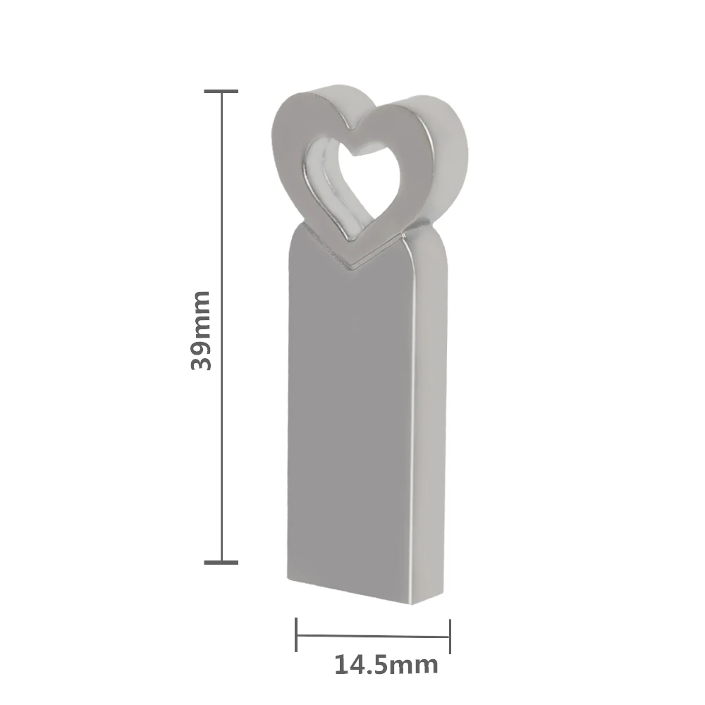 

100pcs/lot Personalize logo free waterpoof Metal USB 2.0 128gb 64gb USB Flash Drive 32gb 16gb 8gb 4gb Pendrive High speed stick
