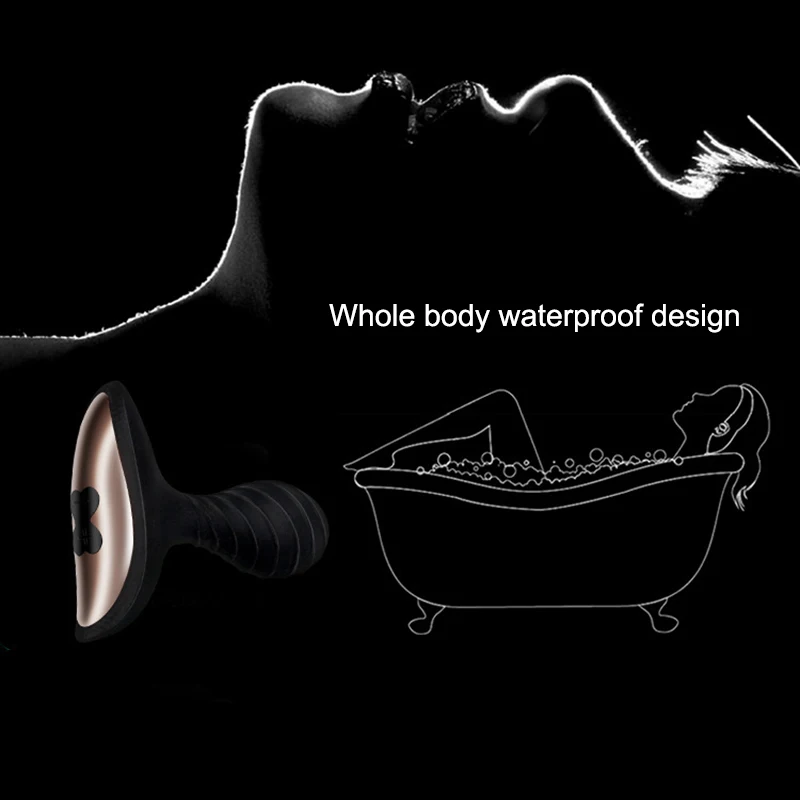 Перезаряжаемый мужской анальный мастурбатор массажер простаты Анальная пробка