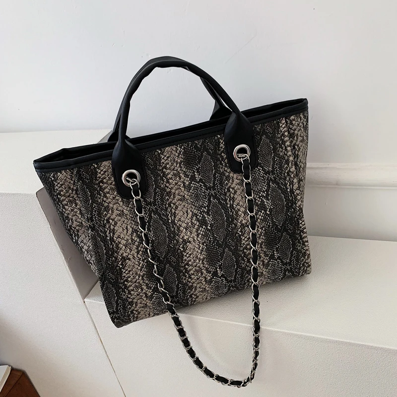 

Crossbody Bag For Women Luxury Serpentine Handbags Women Bags Designer Fashion Brand PU Leather Shoulder Messenger Handbags Sac