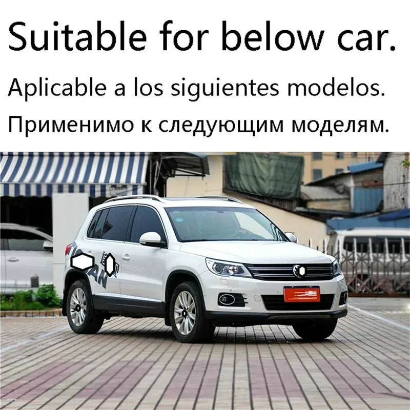 Steering Wheel Interior Decorative Auto Chromium Accessory Parts Protecter Covers 10 11 12 13 14 15 16 17 FOR Volkswagen Tiguan |