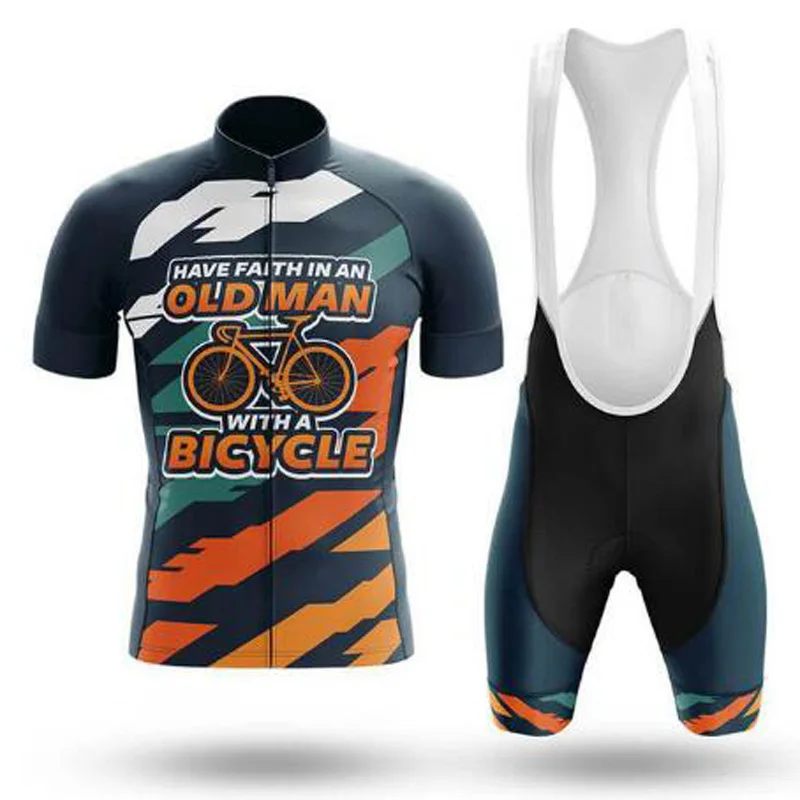 

2021 Pro Team Cycling Jersey Bike Bib Shorts Sleeve Clothing Men Bicycle Sets Summer MTB Suit Breathable Maillot Ropa Ciclismo