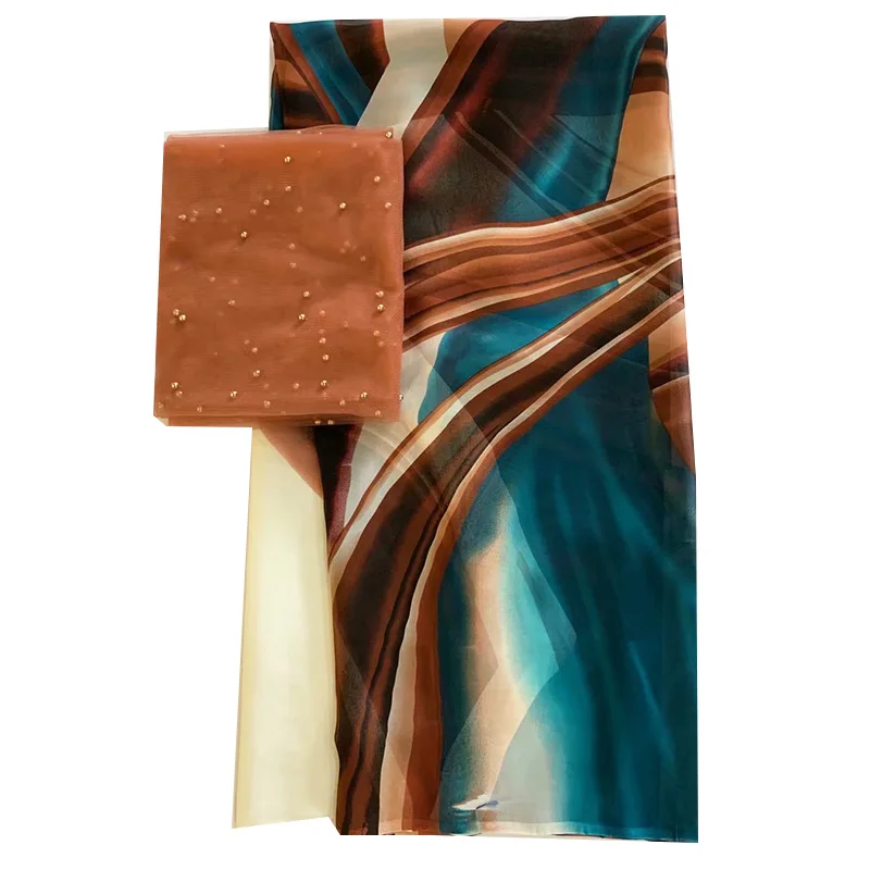 best price 100% silk Chiffon Fabric pure mulberry tulle dress fabric Silk scarf African Wedding Dress Clothes tissu | Дом и сад