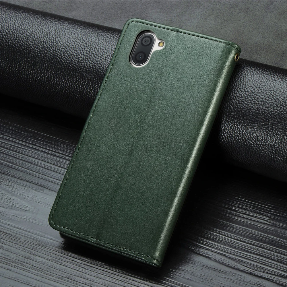 Чехол-Кошелек из искусственной кожи для телефона Sharp R3 простой чехол-держатель