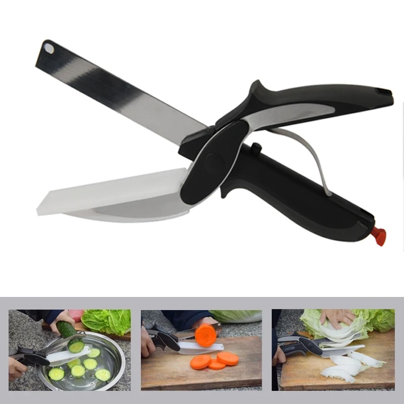 Многофункциональные кухонные ножницы из нержавеющей стали для фруктов и овощей