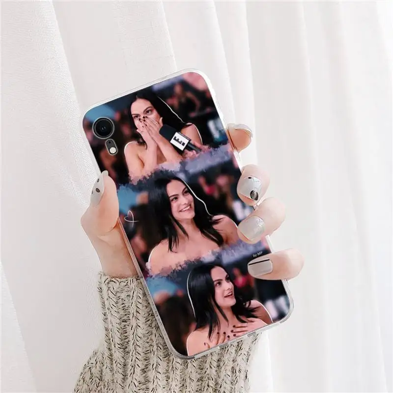 

YNDFCNB Camila Mendes Phone Case For iPhone X XS MAX 11 12 pro max 6 6s 7 7plus 8 8Plus 5 5S XR se 2020 case