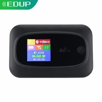 edup 4g lte portable pocket mobile wifi hotspot car wi fi router with sim card slot work for europe africa asia oceania