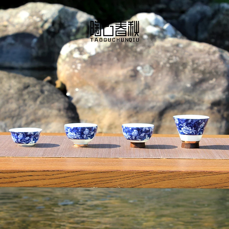 Китайская керамика Guopin маленькая чайная чашка домашний офис ручная работа