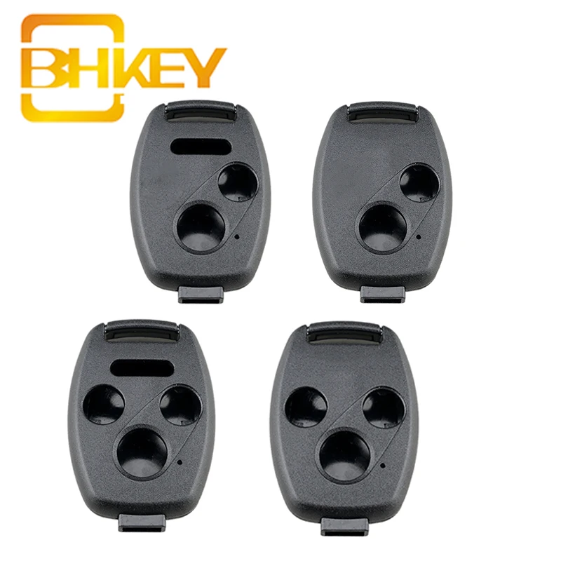 BHKEY для HONDA Key Shell 2/3/4 чехол Accord CRV Автомобильный Брелок дистанционного управления с
