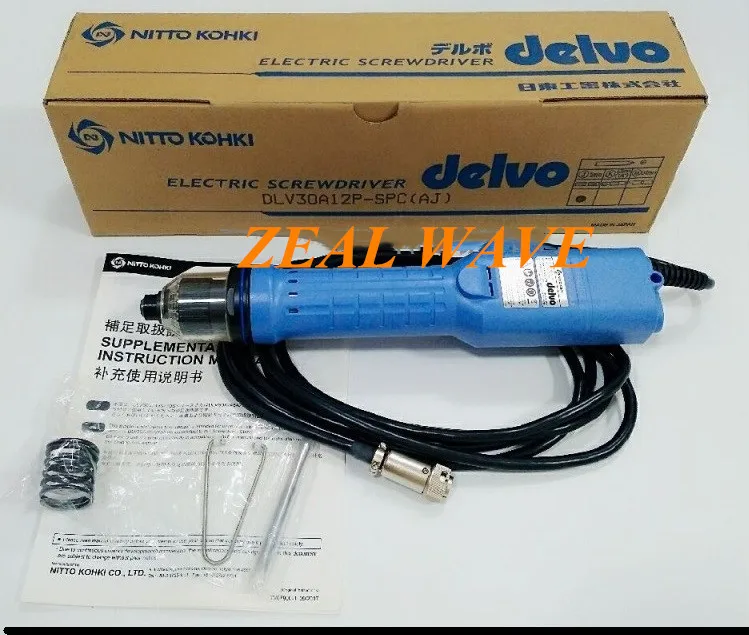 Оригинальный DELVO NITTO KOHKI электрическая отвертка DLV30A12P SPC (Ай)|Оптоволоконное
