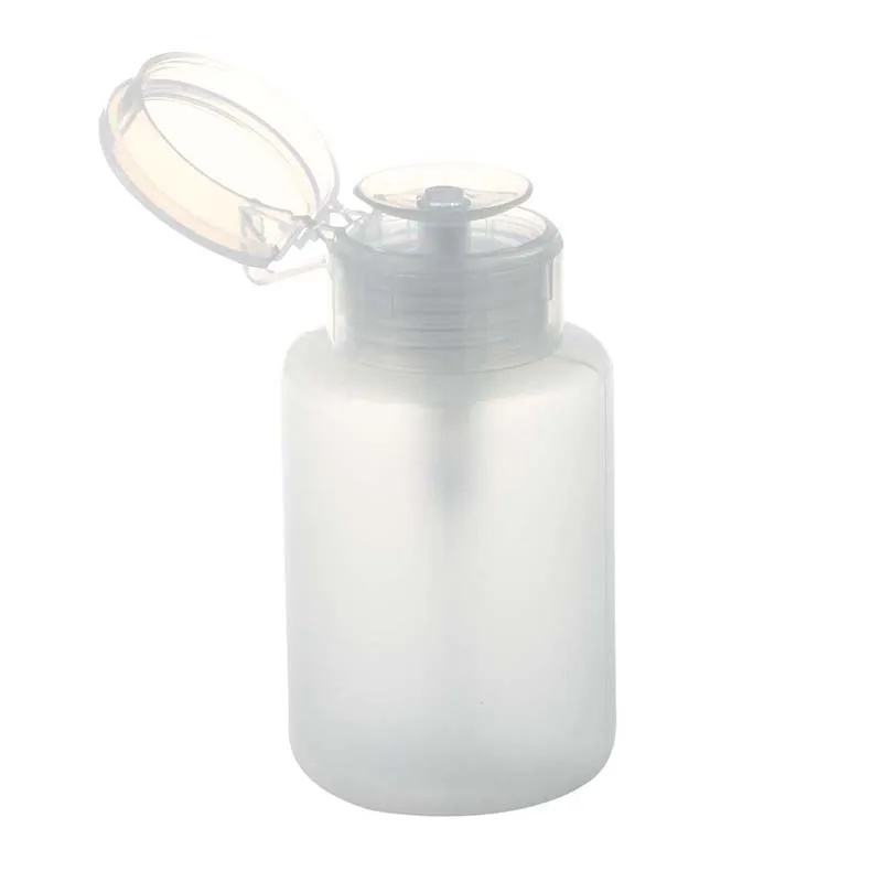 150ml Nail Art Makeup Polish Plastic Pump Dispenser Bottle Remover