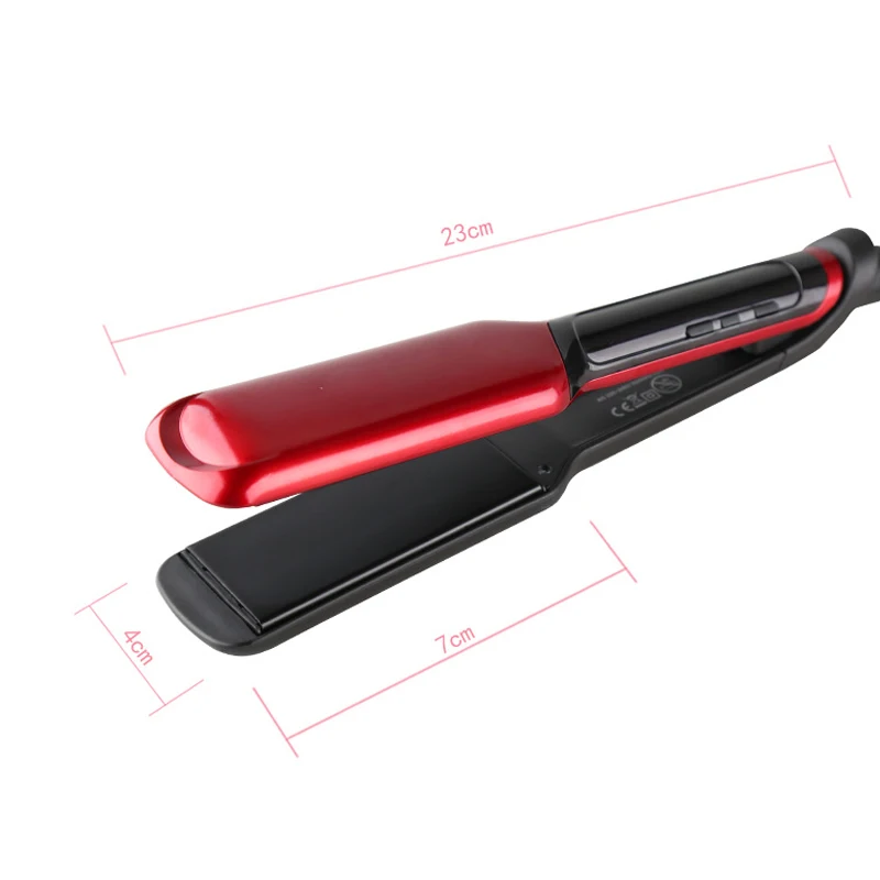 Профессиональный Выпрямитель для волос Горячая расческа паровой выпрямитель