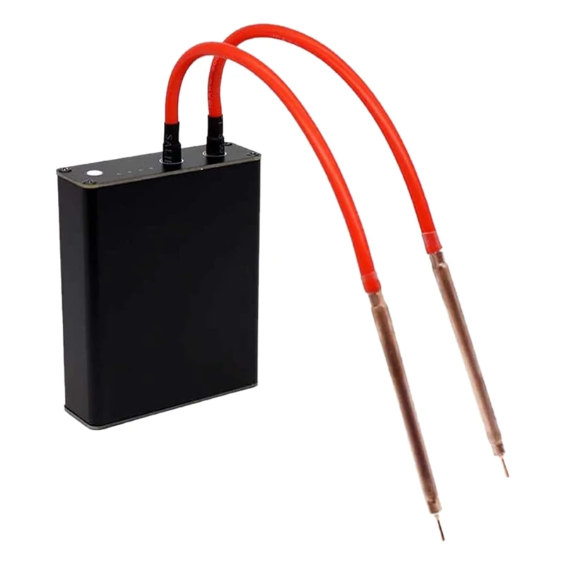 

SHGO HOT-Portable DIY Mini Spot Welding Machine with Quick-Release Pens and 2 Battery,with Outshell