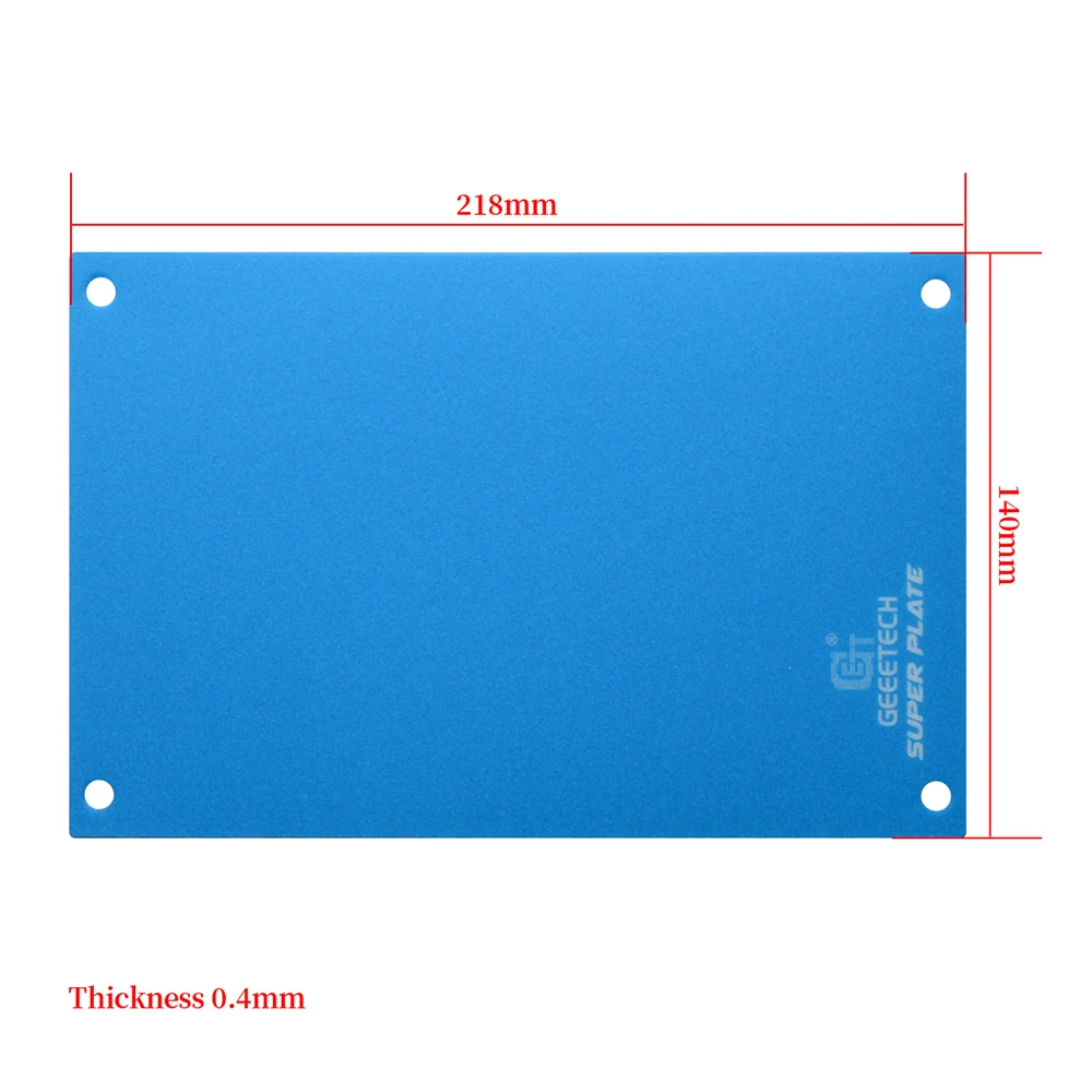 geeetech 3d parts 2pcs mylar sticker piece paste to hetbed 235235 260260 330330mm for a10a20a10ma20ma30ma30t 3d printer free global shipping