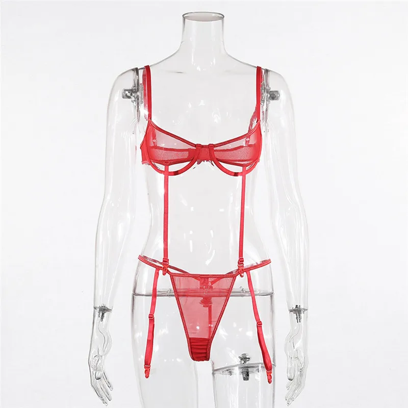 

Sexy Hollow Sexy Women 's Underwear Two - Piece Set Sexy Bikinis Set Swimwear Women Swimsuit Summer Women Clothing