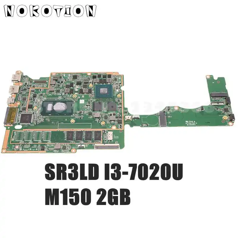 

NOKOTION PN 431204829030 V530S-14_MB_V10 For Lenovo V530S V530S-14IKB Laptop Motherboard SR3LD I3-7020U 4G RAM MX150 2G