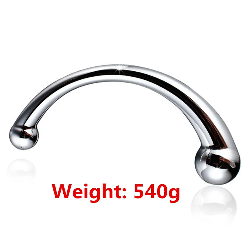 Нержавеющая сталь G-Spot палочка массажер простаты палка анал дилдо анальный