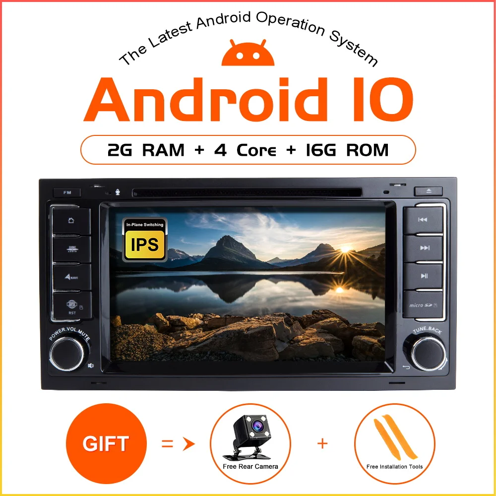 ZLTOOPAI Android 10 автомобильный DVD-плеер для Toyota Universal RAV4 COROLLA CAMRY VIOS HILUX Terios Land Cruiser 100