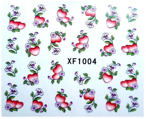 

60 Sheets Nail Art Flower Water Tranfer Sticker Nails Beauty Wraps Foil Polish Decals Temporary Tattoos Watermark