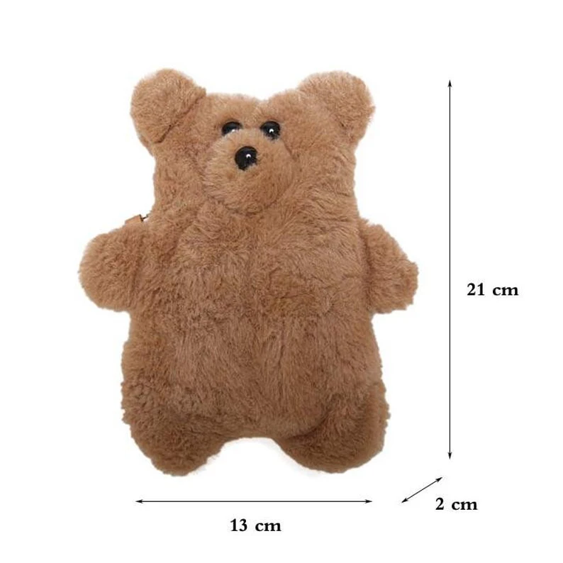 Сумка женская плюшевая через плечо милая Повседневная дорожная сумочка на с