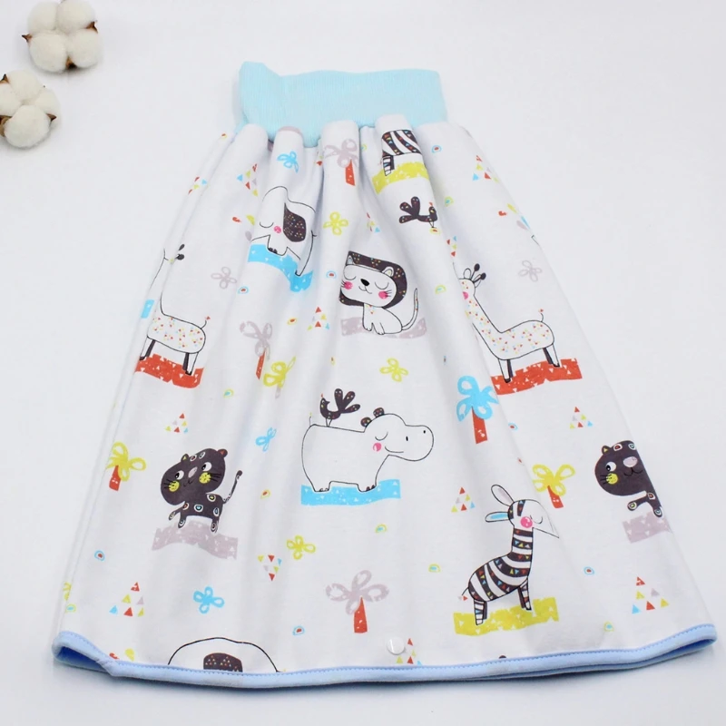 

Baby Diaper Training Skirt Cotton High Waist Waterproof Diaper Skirt Children Baby Cloth Diaper Urination Skirt
