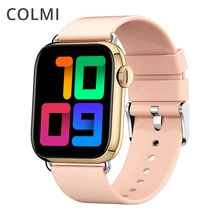 COLMI P16 2021 1.69 inch Smart Watch nRF52840 New Blood Oxygen Sensor IP68 Waterproof Fitness Tracker Smartwatch