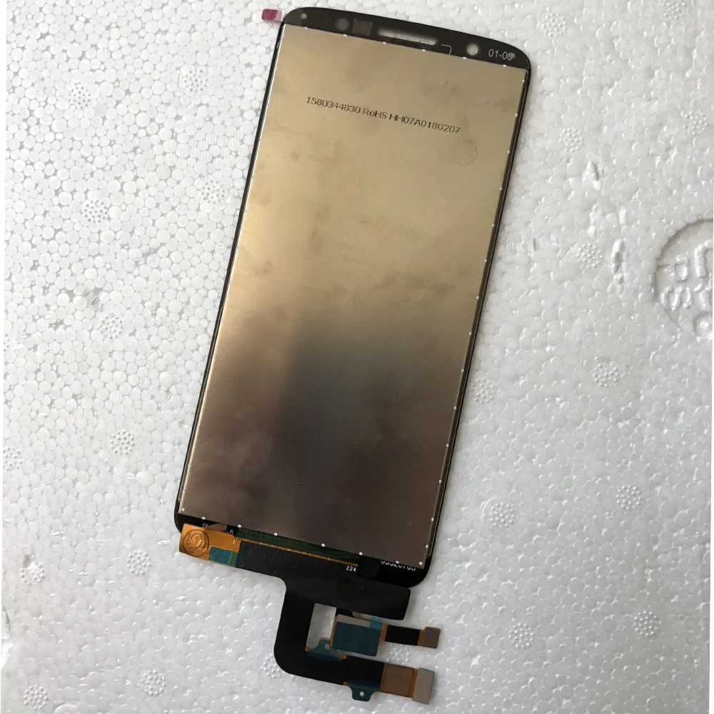 ЖК дисплей для Motorola G6 с сенсорным экраном 5 7 дюйма дигитайзером в сборе Moto XT1925