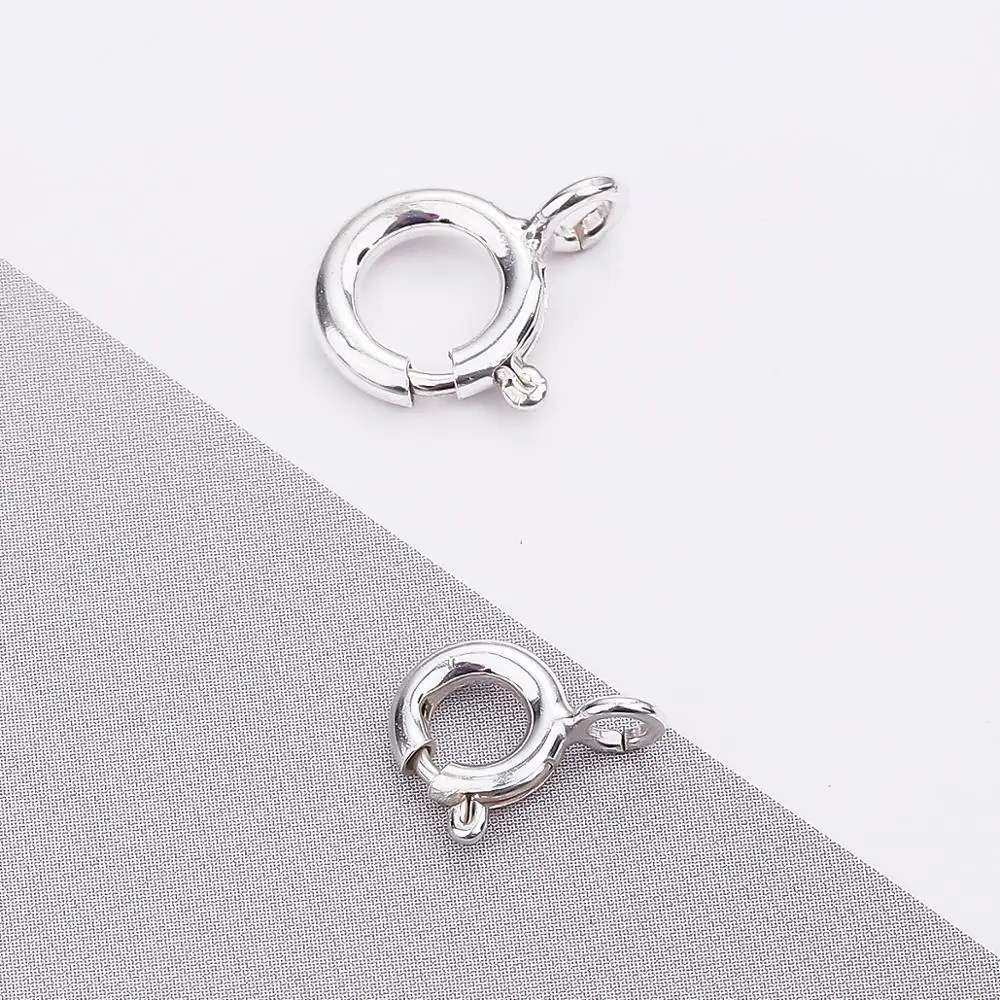 Застежка-Кольцо из серебра 925 пробы 2-4 шт.